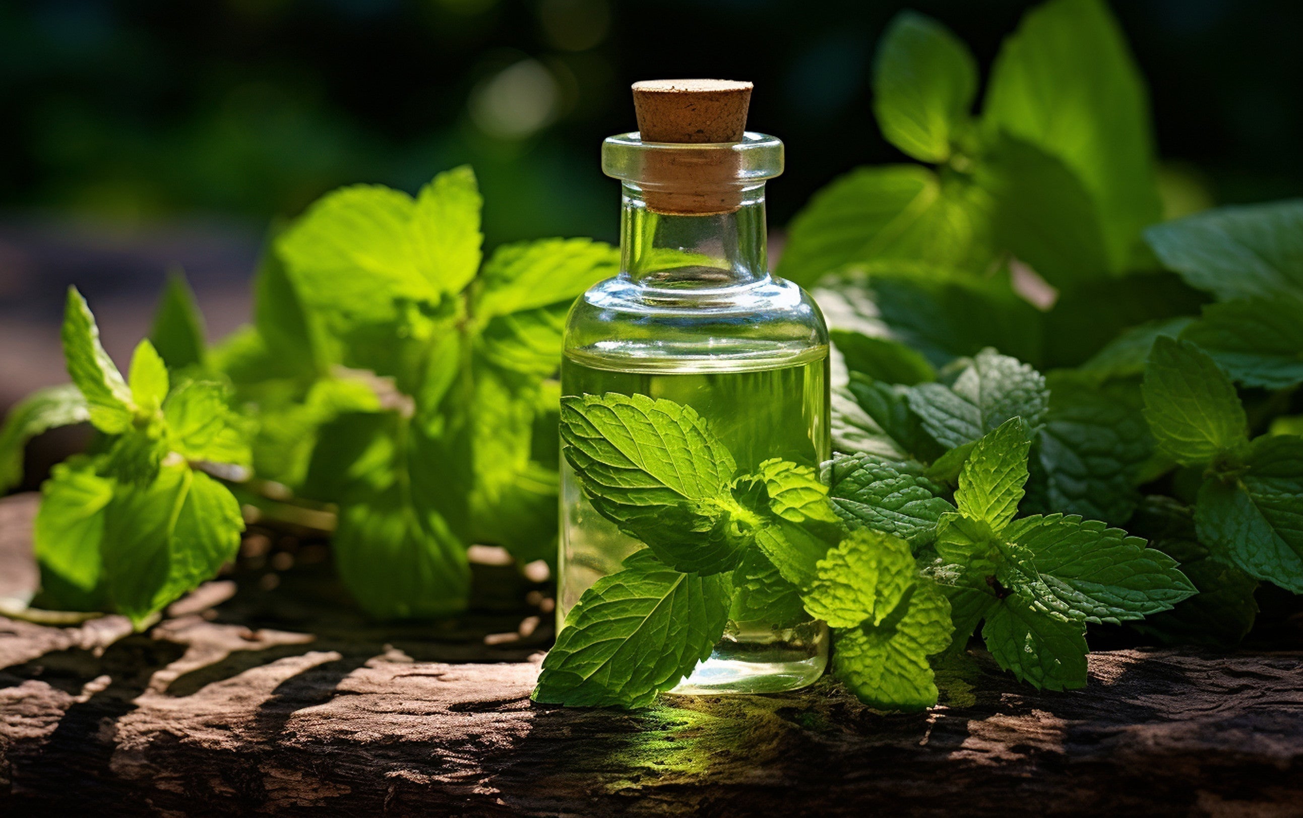 Experience Cooling Aromatherapy with Pure Peppermint Oil.