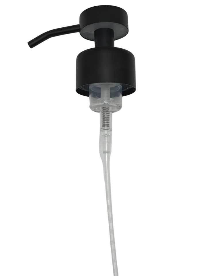 Black Stainless Foaming Pump Top