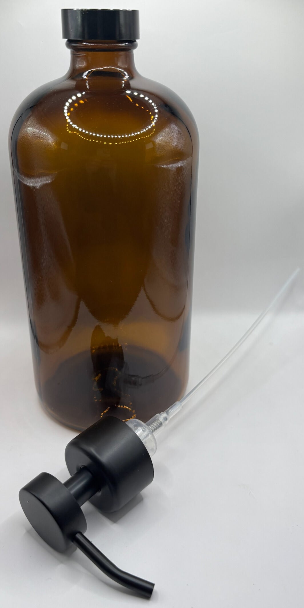 Black Stainless Foaming Pump Top