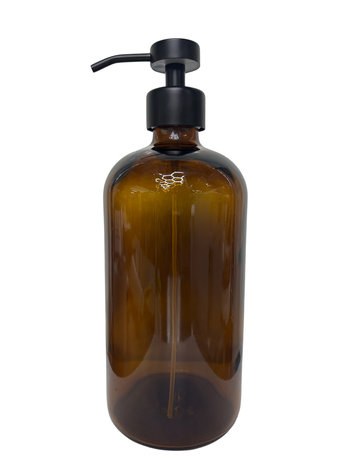 Black Stainless Foaming Pump Top