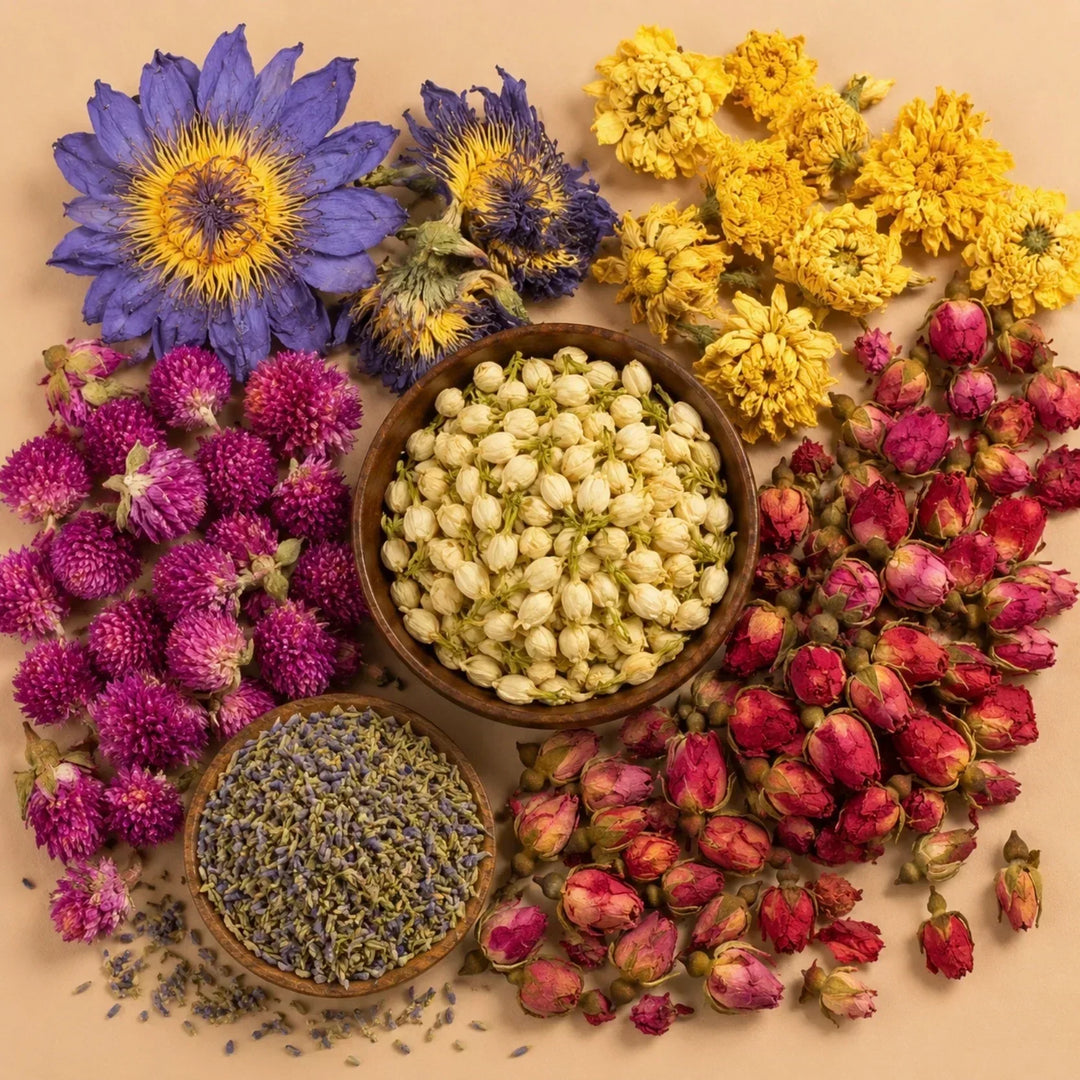 Cosmetic Grade Whole Dried Flowers: A Guide for Soap & Skincare Makers