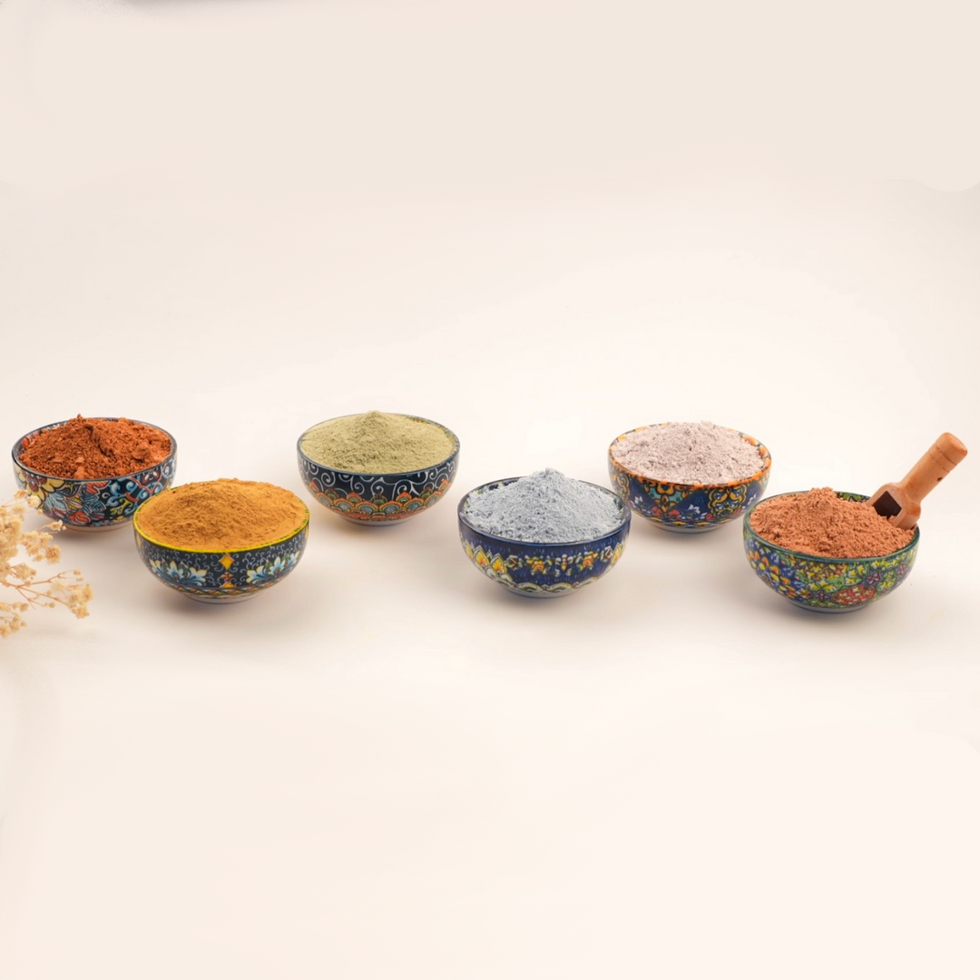 Clays, Colorants and Muds