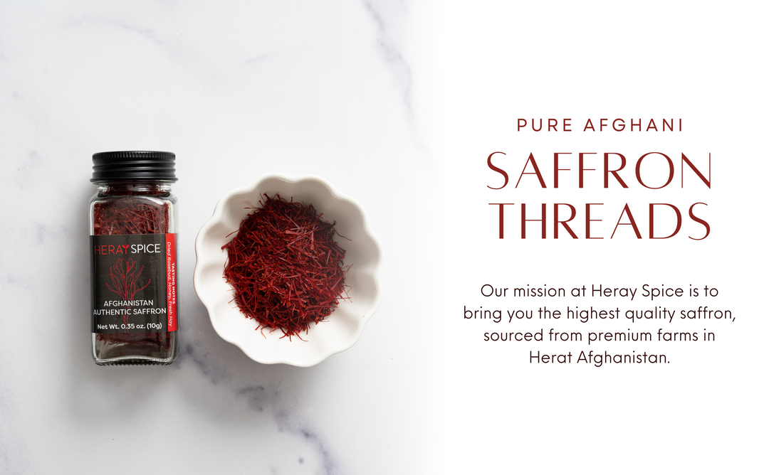 Heray Spice - 1 Oz (28.5gr) Heray Saffron, Afghani Superior Negin Quality