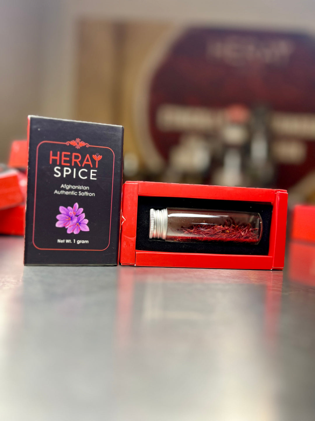 Heray Spice - Heray Afghan Saffron Threads, Kosher, Halal, NON-GMO Verified