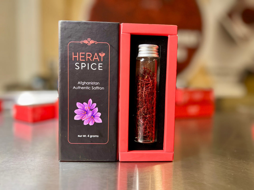 Heray Spice - Heray Afghan Saffron Threads, Kosher, Halal, NON-GMO Verified