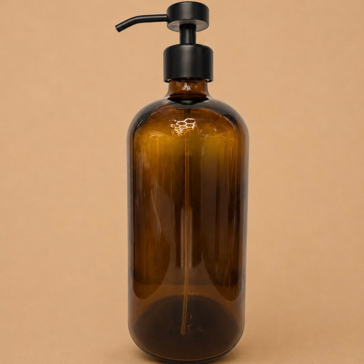 Black Stainless Foaming Pump Top