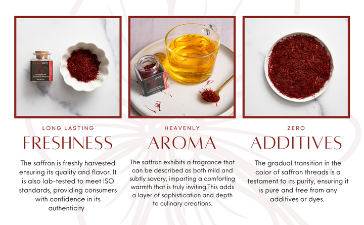 Heray Spice - 4 Grams (0.14 Oz) Heray Saffron, Afghani Superior Negin Quality