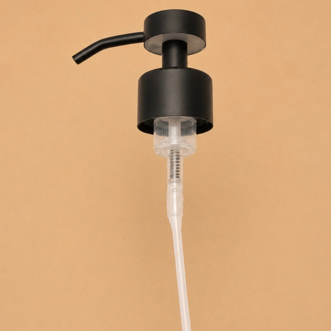 Black Stainless Foaming Pump Top