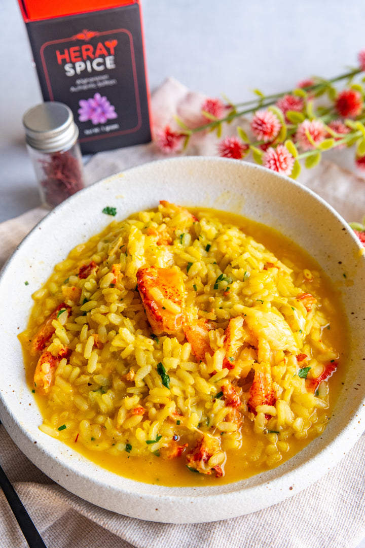 Heray Spice - 2 Grams (0.07 Oz) Heray Saffron Powder, Afghani Superior Negin Quality