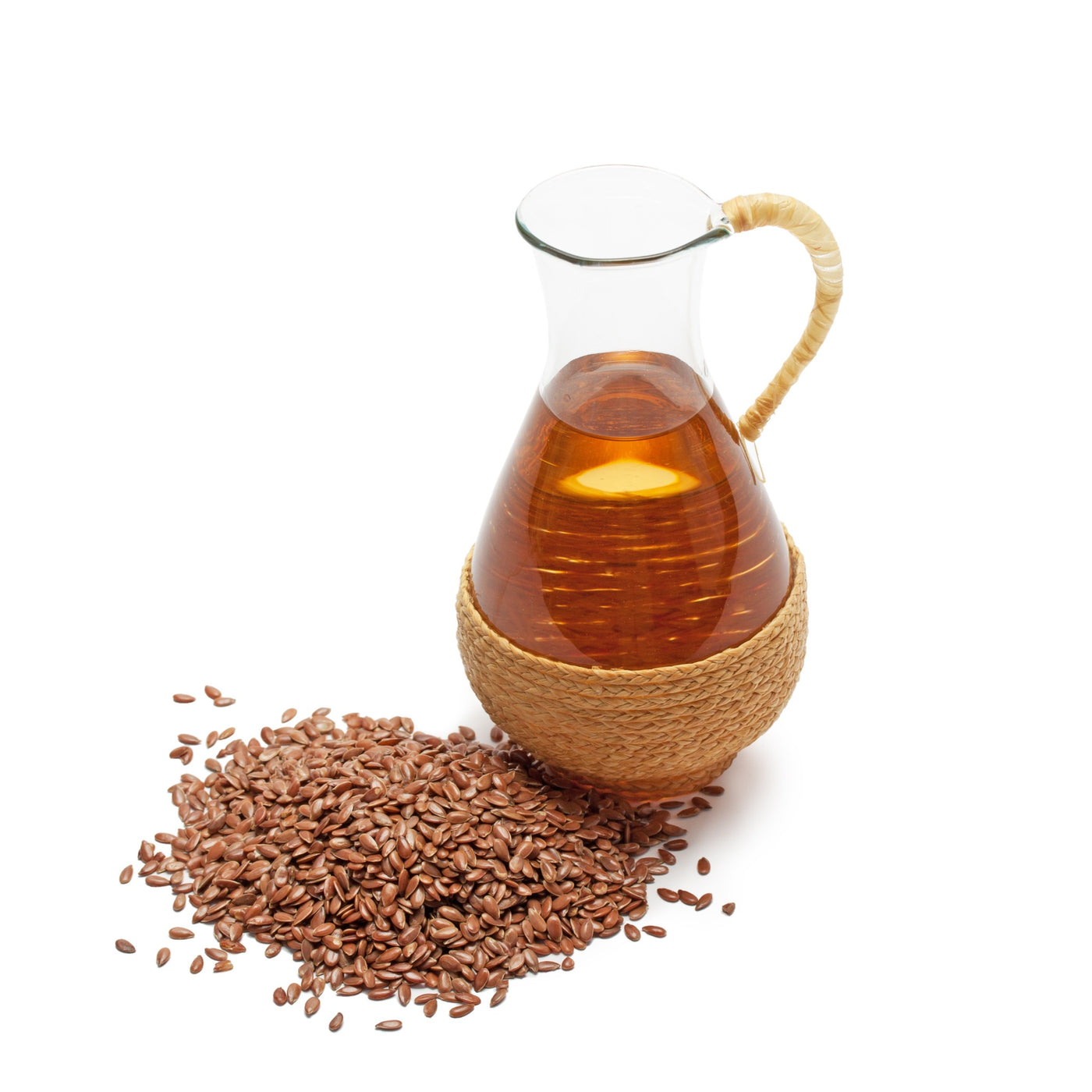 Flax Seed Oil- Virgin • Omega-3 Antioxidant • Promotes Healthy Skin