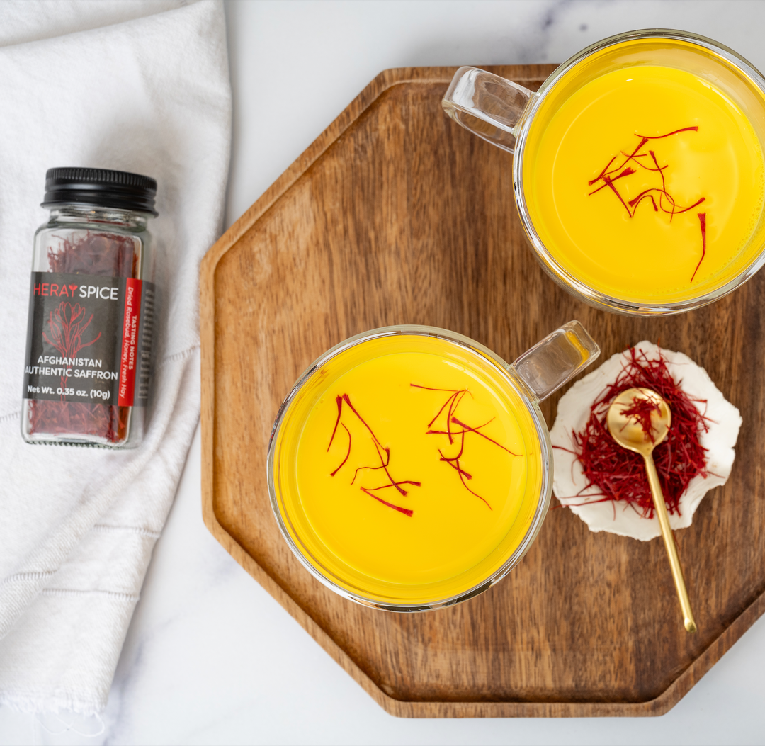 Heray Spice - 2 Grams (0.07 Oz) Heray Saffron Powder, Afghani Superior Negin Quality