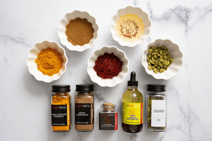 Heray Spice - Heray Afghan Saffron Threads, Kosher, Halal, NON-GMO Verified