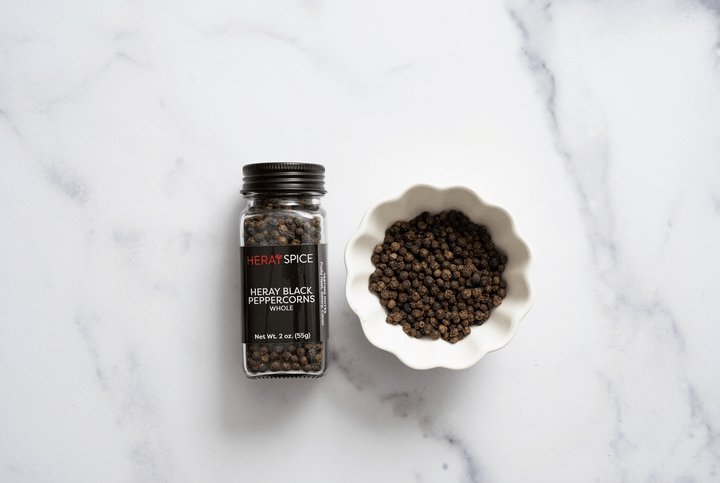 Heray Spice - Whole Black Peppercorns 2 Oz (55 grams)