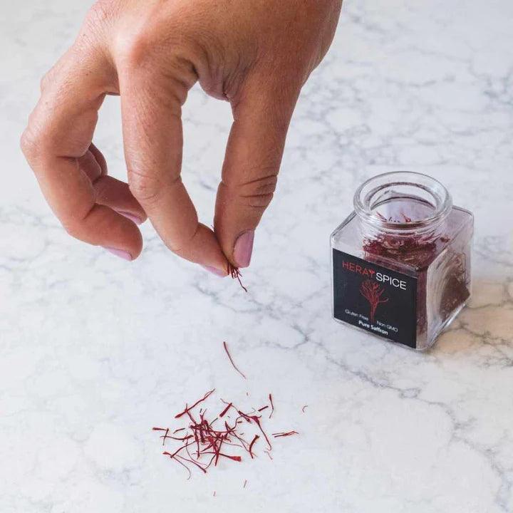 Heray Spice - Heray Afghan Saffron Threads, Kosher, Halal, NON-GMO Verified